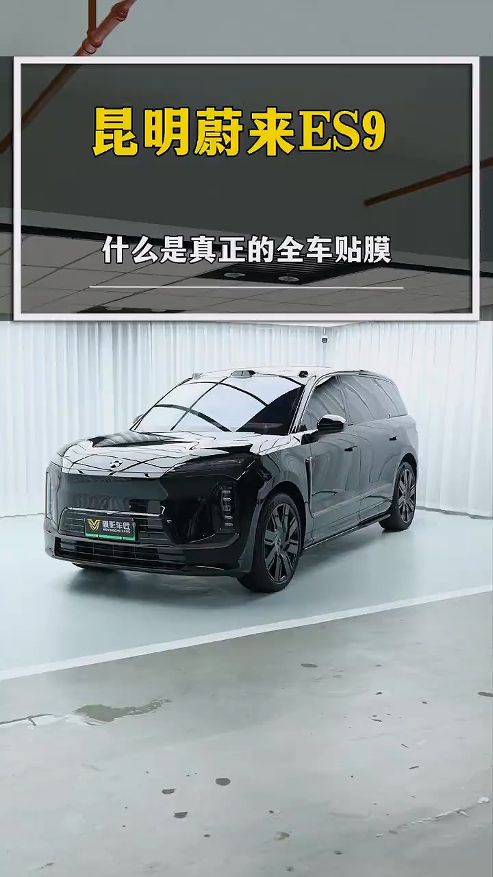 蔚来ES9 真正的全车贴膜案例